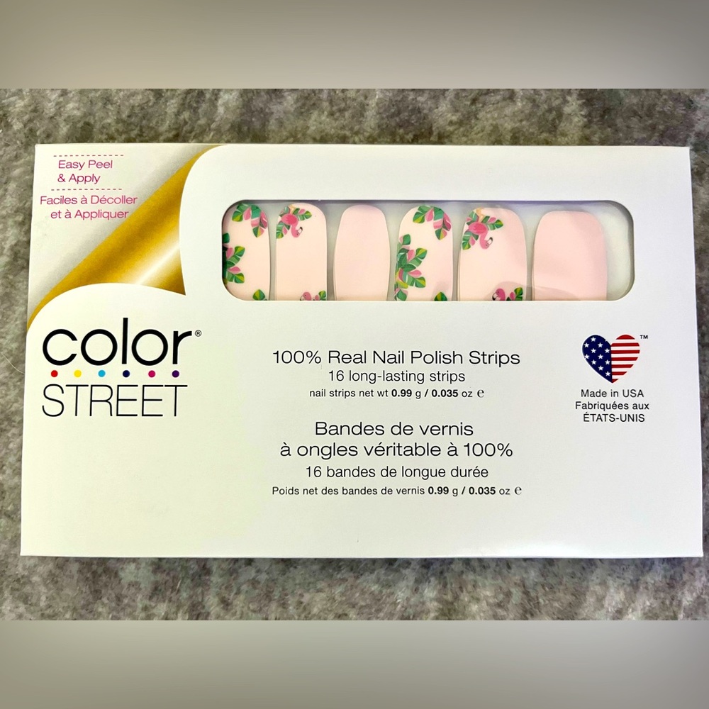 Color street -Flamin-goals nail polish strips